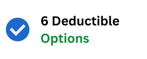 6 Deductible Options