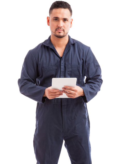 electrician-with-checklist