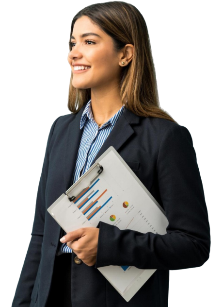 female-entrepreneur-holding-clipboard
